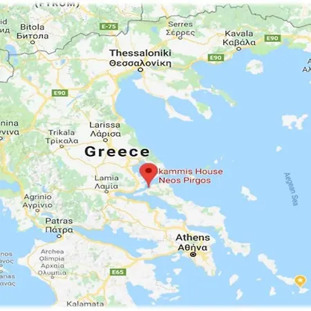 Amazing Sea View-neos Pyrgos -evoia Greece Holiday home